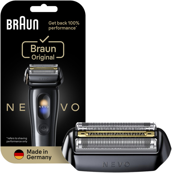 Braun NEVO Shaver Head Black Main Image