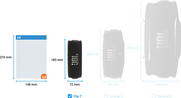 JBL Flip 7 Blue Duo Pack visual Coolblue 1