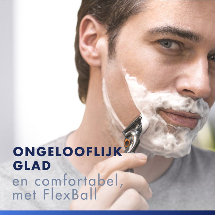 Gillette Proglide Navulmesjes (12 stuks) product in gebruik