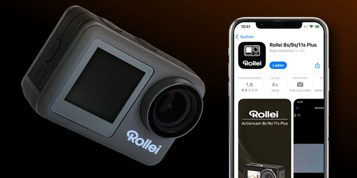 Rollei Actioncam 9S Plus Met Accessoires product in gebruik
