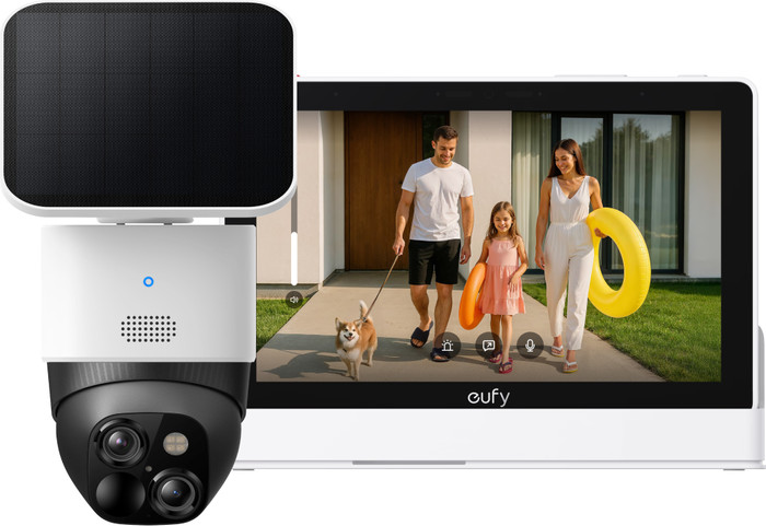eufy SoloCam S340 + Smart Display E10 Main Image
