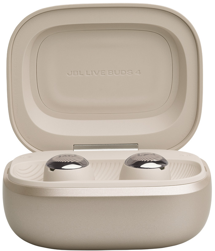 JBL Live Buds 4 Champagne voorkant