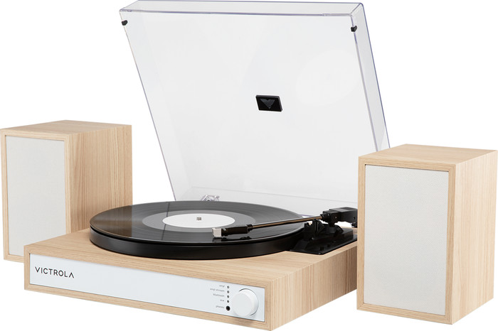 Victrola Harmony Light Brown right side