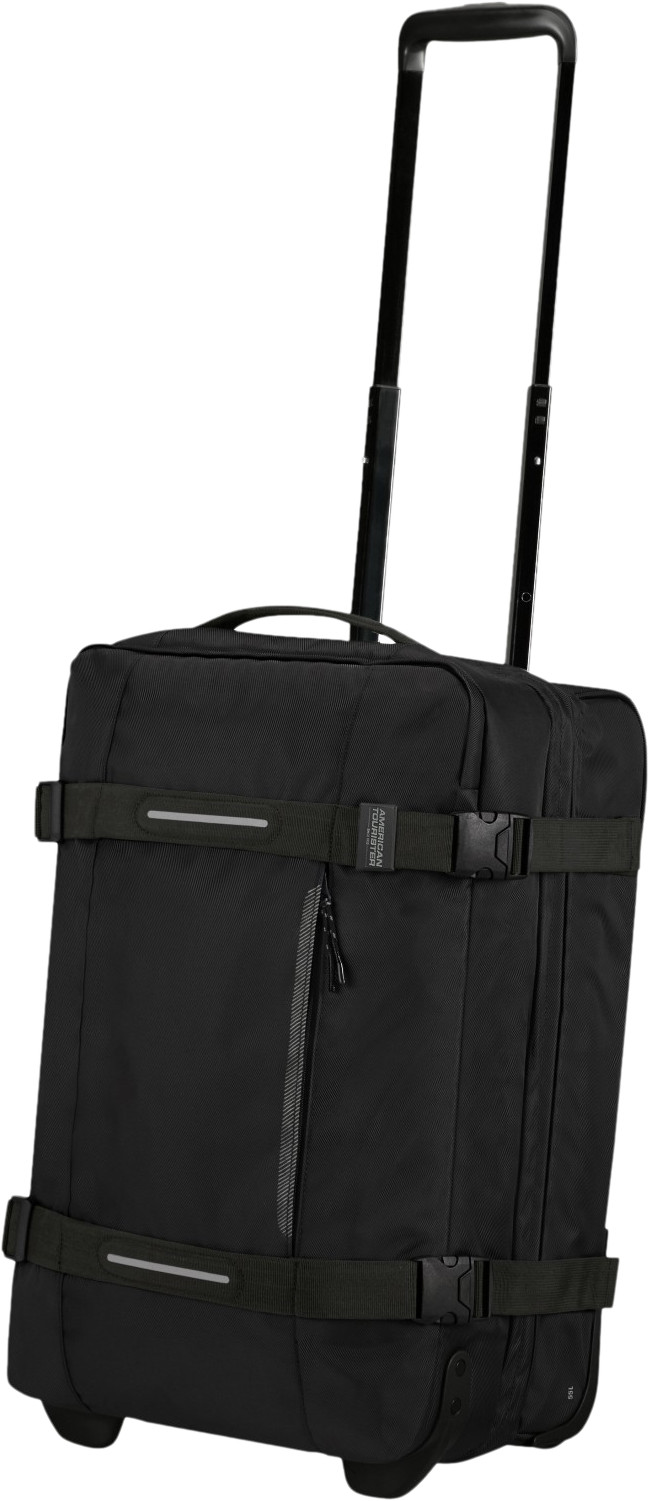 American Tourister DUFFLE/WH S ASPHALT BLACK product in use