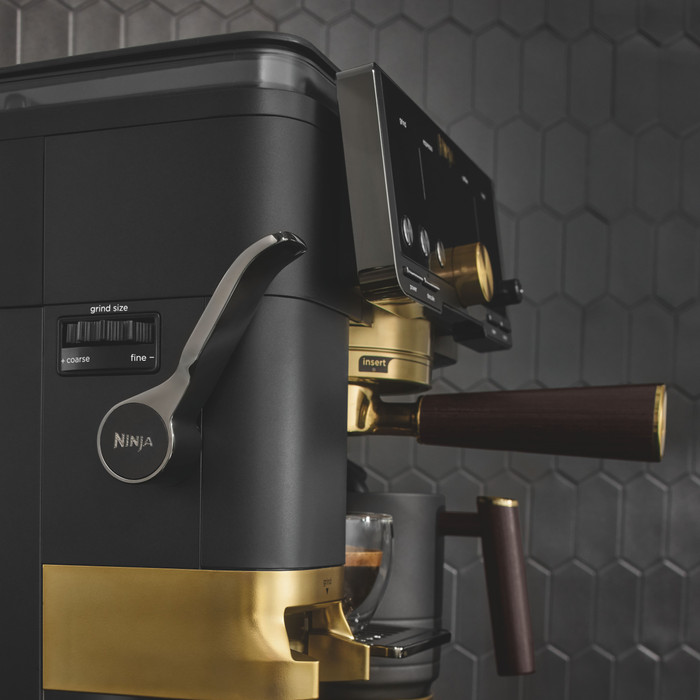 Ninja Luxe Café Pro ES771EUBK David Beckham Limited Edition détail