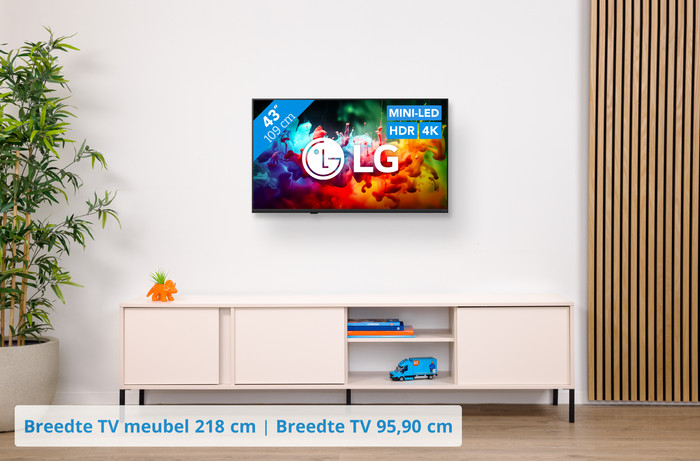 LG Mini-led 43" QNED71 (2026) visual Coolblue 1