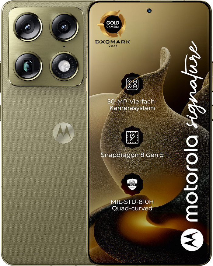 Motorola Signature 512GB Green 5G Main Image