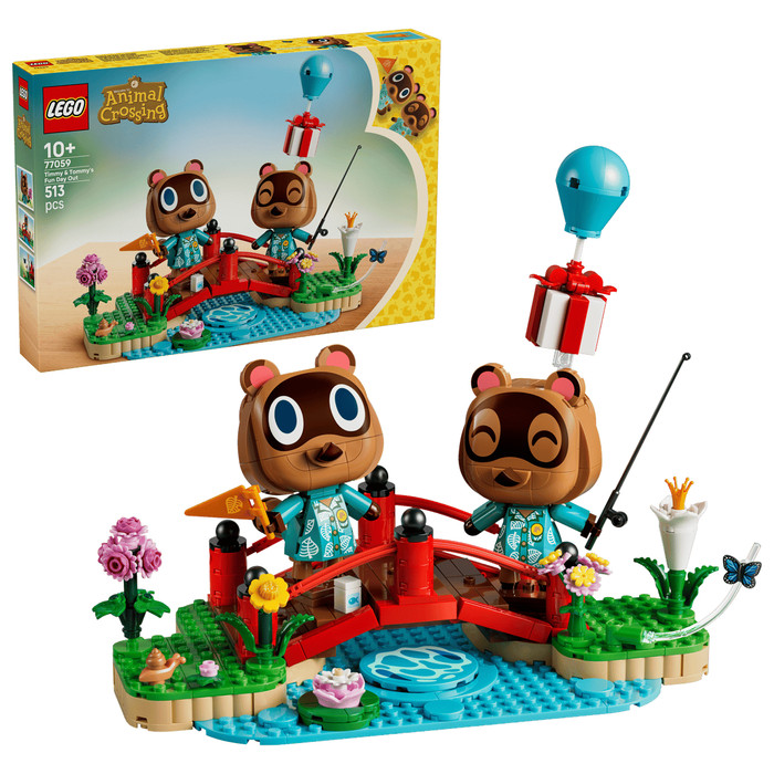 LEGO Animal Crossing - Promenade avec Méli et Mélo 77059 côté droit