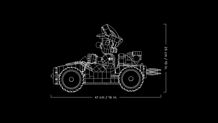 LEGO Super Mario Mario Kart: Luigi en Mach 8 72050 visual leverancier
