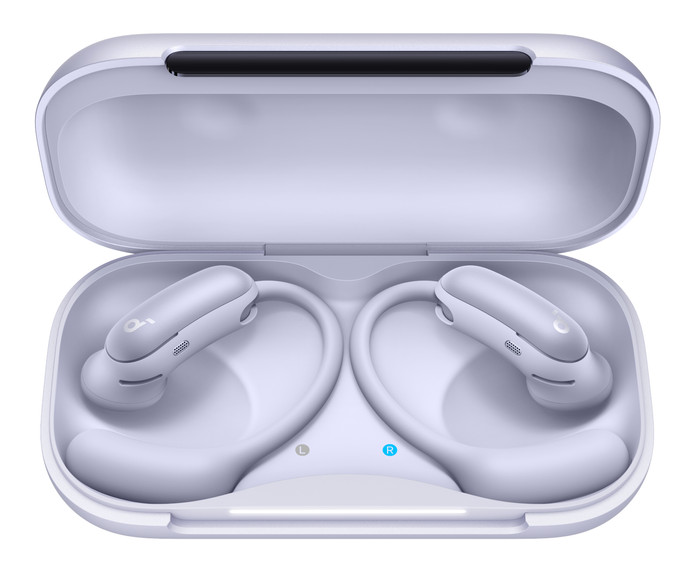 Soundcore AeroFit 2 Pro Paars samengesteld product