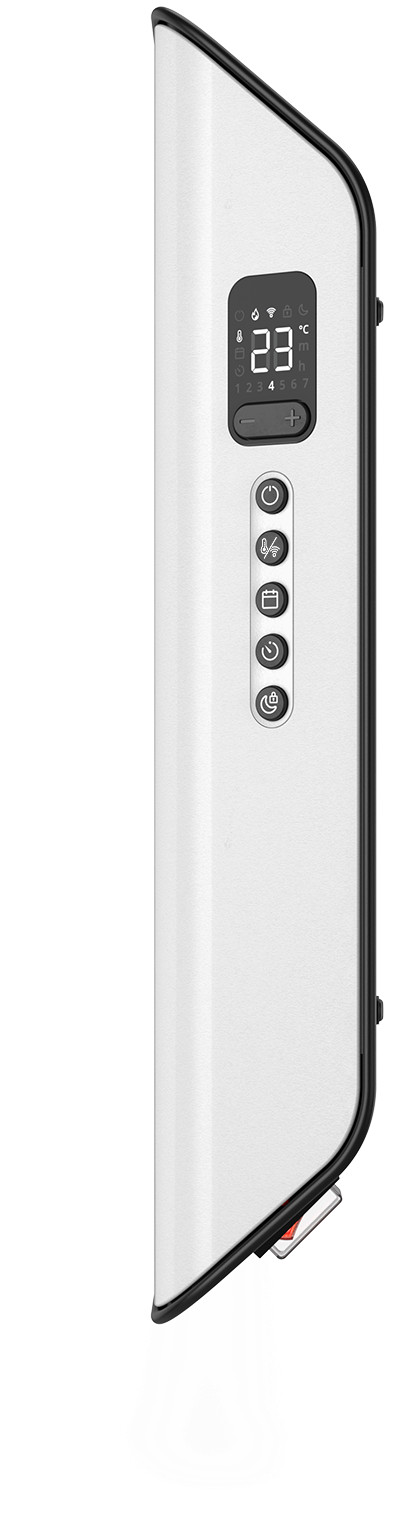 Duux Edge Smart Convector 2000W Wit rechterkant