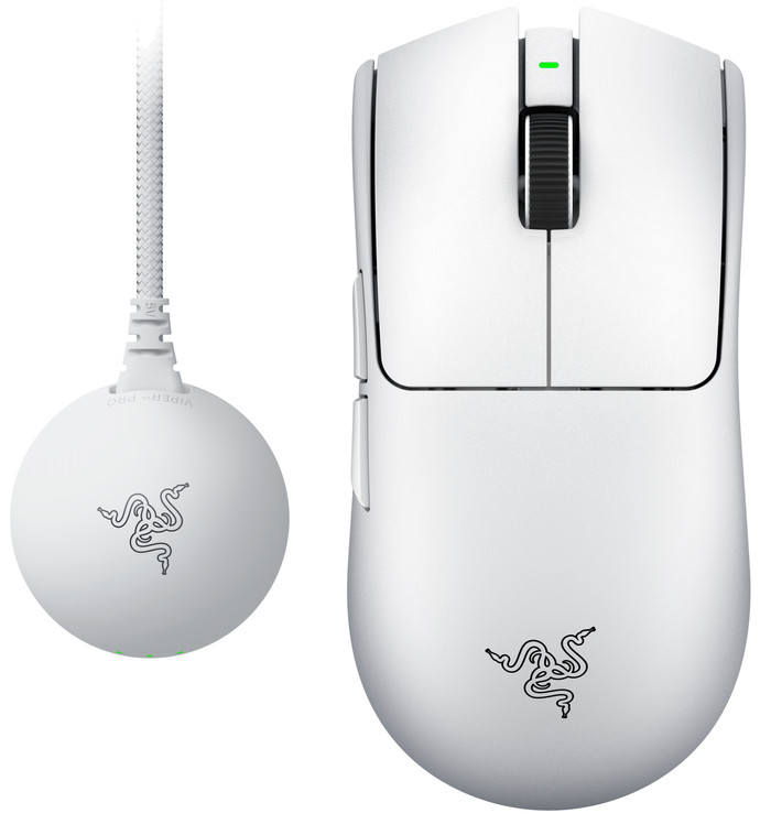 Razer Viper V4 Pro Souris Gamer Sans Fil Blanc avant