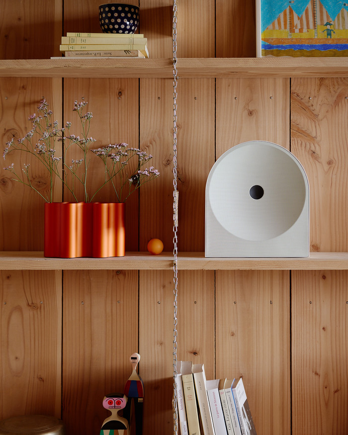 Samsung Music Studio 5 Wit product in gebruik