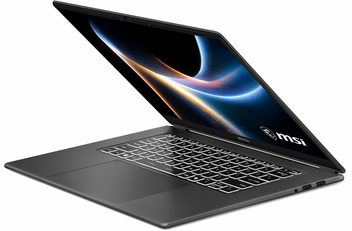 MSI Prestige 16 Flip AI+ C3MTG-055BE OLED Azerty rechterkant