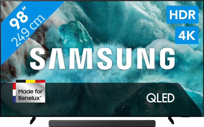 Samsung 98" QLED Q7FA 4K (2025) + Samsung HW-QS90H (2026) Main Image