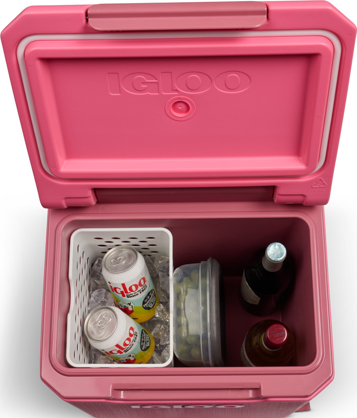 Igloo Tag Along Too Spinner 360 Pink intérieur