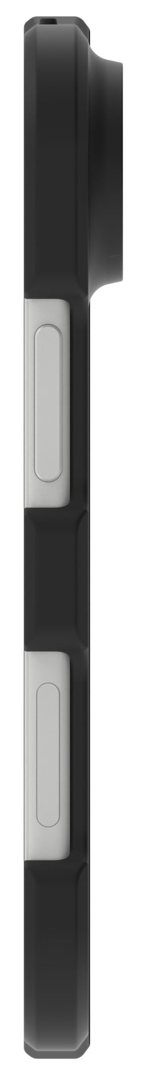 BlueBuilt Protective Back Cover met MagSafe iPhone Duo Zwart linkerkant