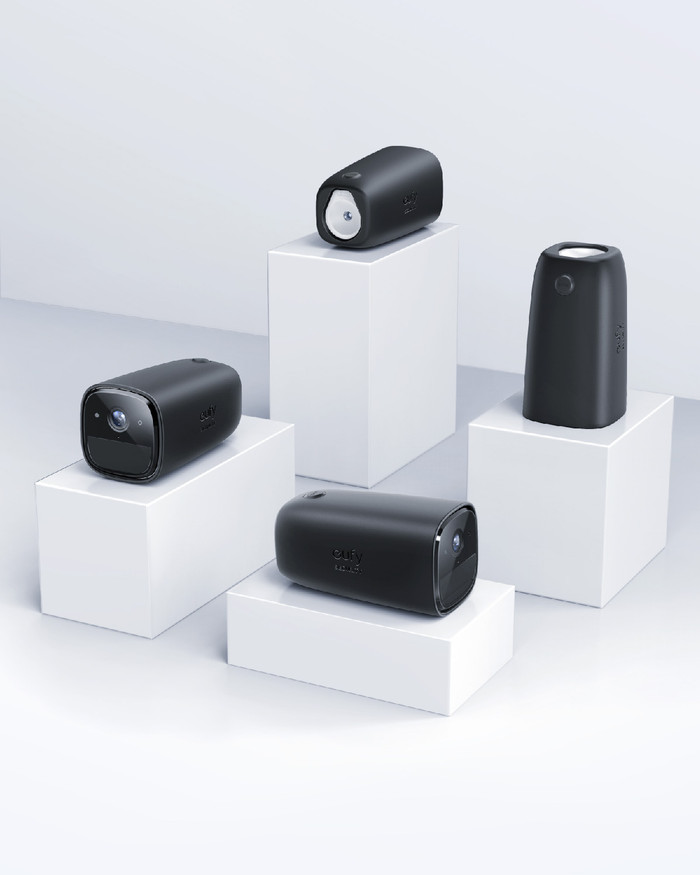 Eufycam 2 Pro Skin Noir - Lot de 2 visuel fournisseur