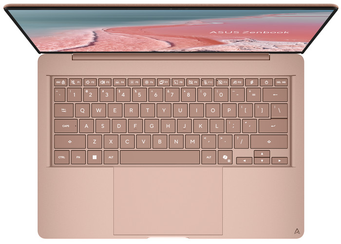 ASUS Zenbook 14 UX3480QA-U1091W Azerty bovenkant