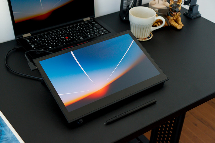 Wacom Movink 13 product in gebruik