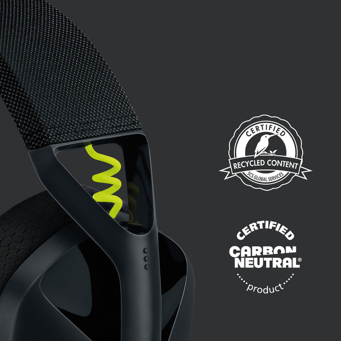 Logitech G435 Lightspeed Wireless Gaming Headset Black null