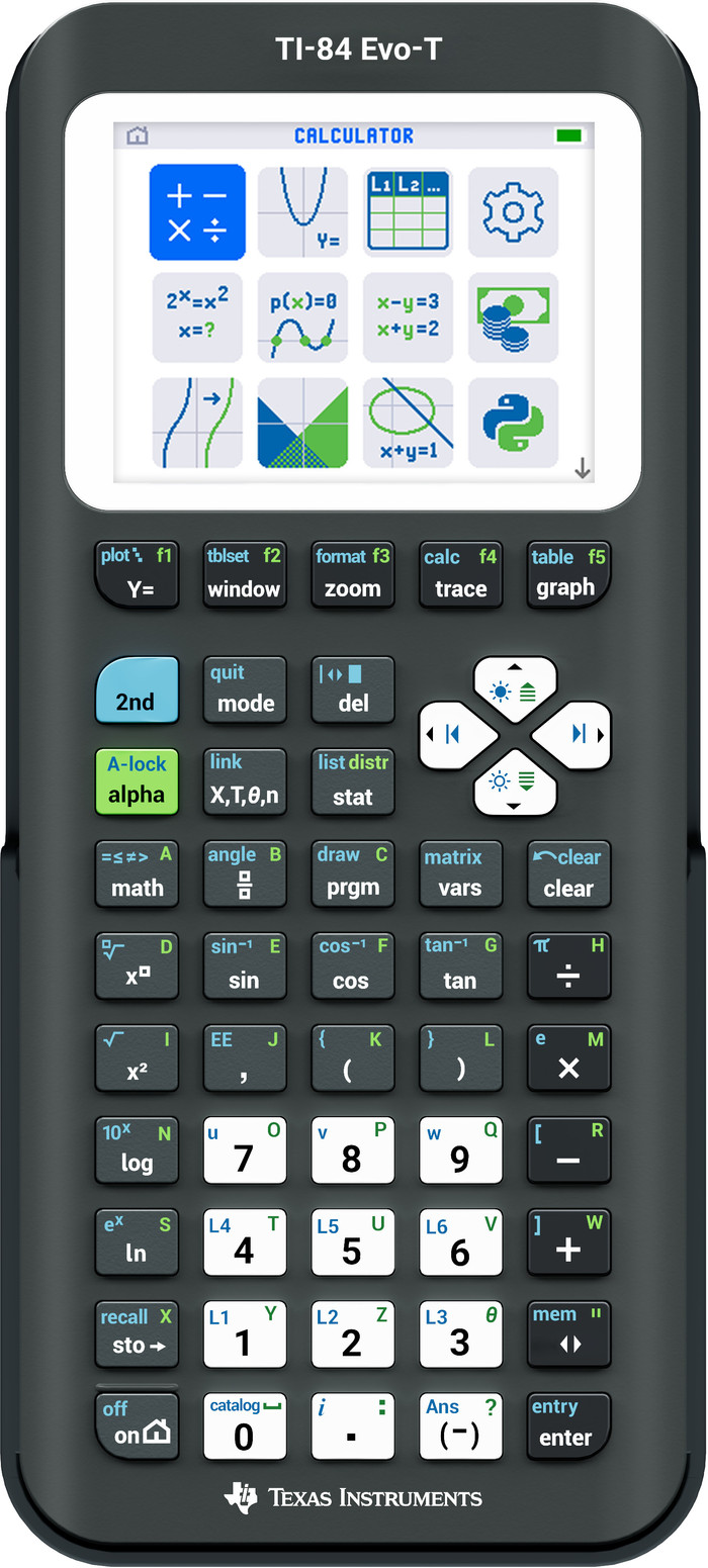 Texas Instruments TI-84 Evo-T Grafische Rekenmachine Main Image