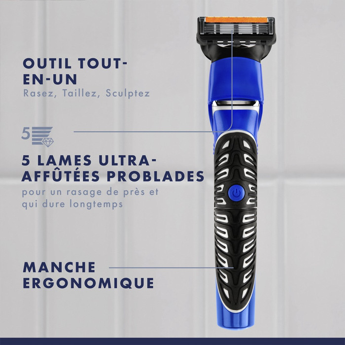 Gillette All In One visuel fournisseur