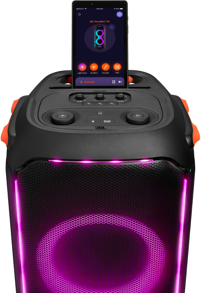 JBL Partybox 710 + Draadloze Microfoonset null
