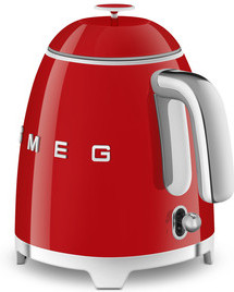 SMEG KLF05RDEU Rood linkerkant