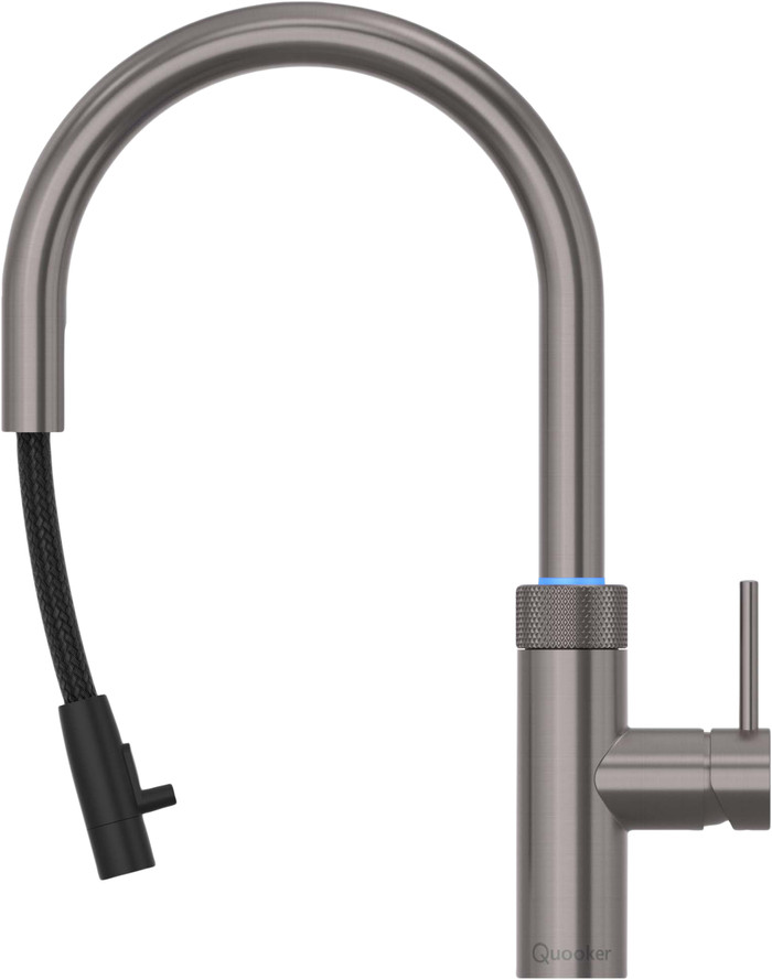 Quooker Flex Round Gunmetal product in use