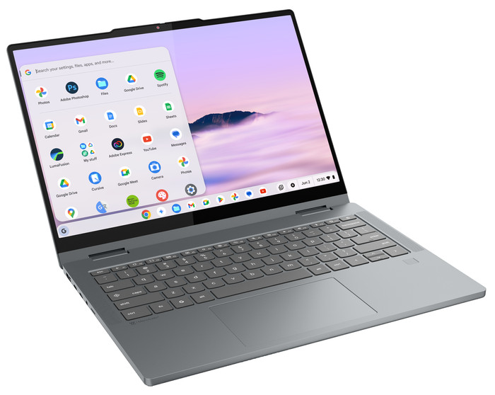 Lenovo Chromebook Plus 14ITN10 83LN0030MB Azerty voorkant