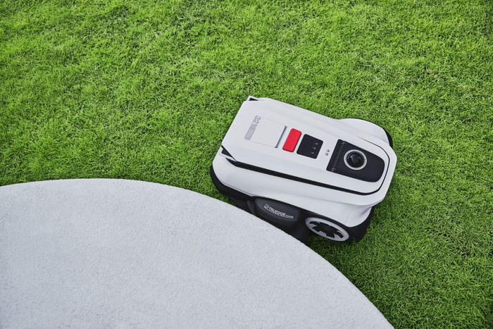 Ecovacs GOAT A3000 Lidar Pro product in gebruik