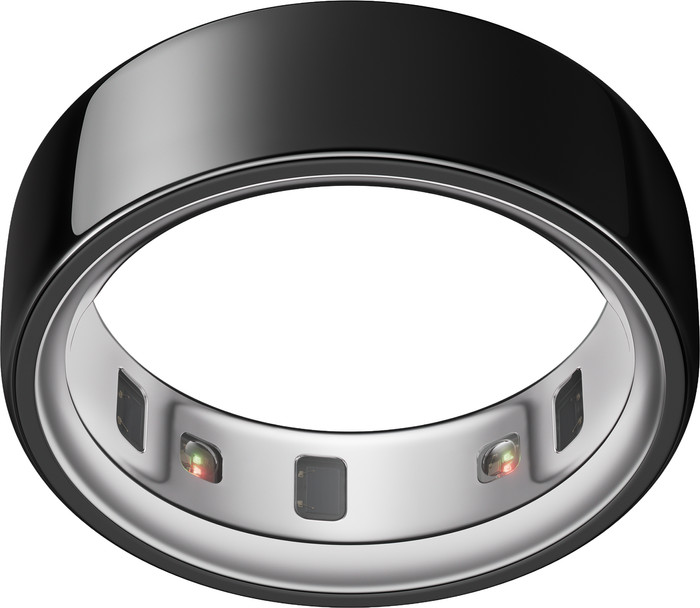 Oura Ring 4 Taille 6 Noir Main Image