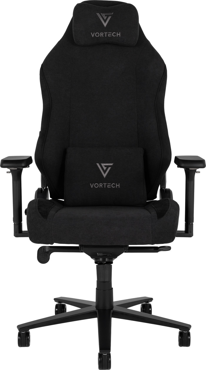 Vortech Prestige Plus Gamestoel Zwart voorkant