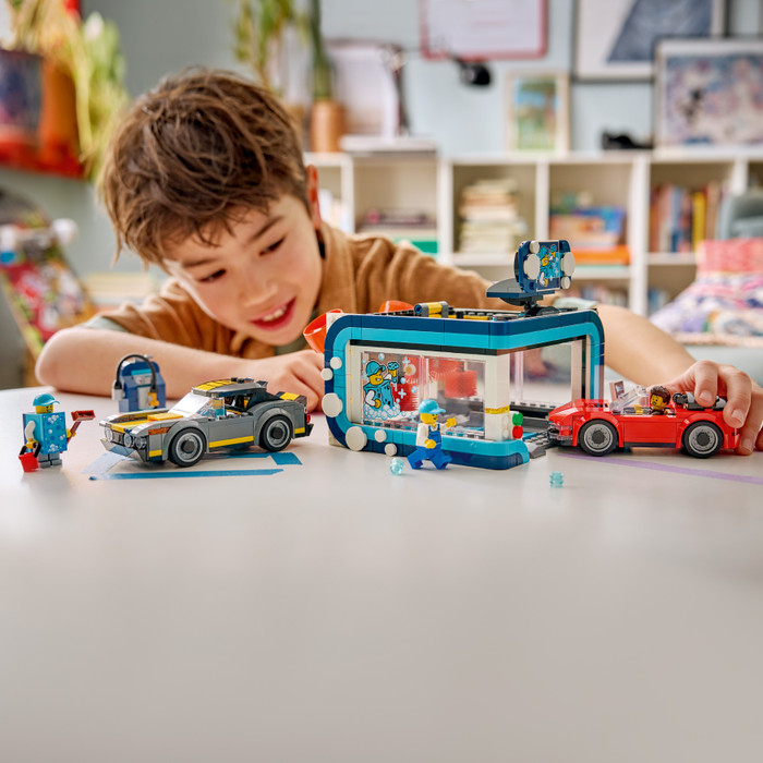 LEGO City - La Station de Lavage Automatique 60497 produit à l'usage