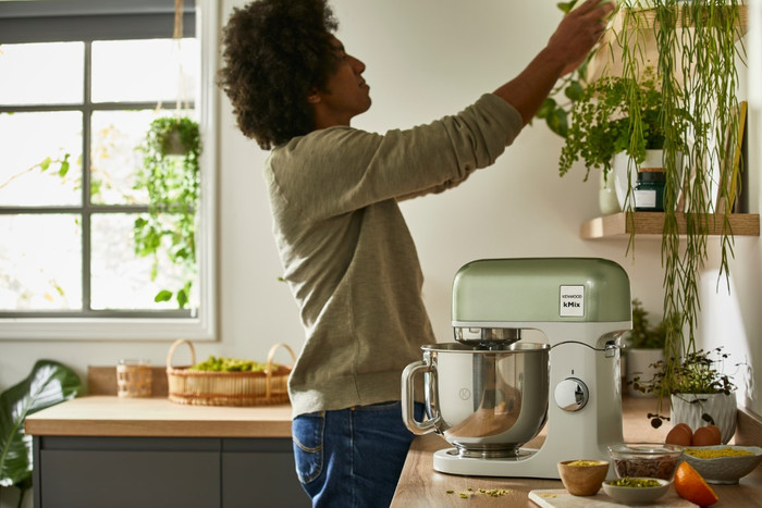 Kenwood kMix KMX760GR Groen product in gebruik