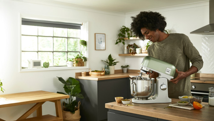 Kenwood kMix KMX760GR Groen product in gebruik