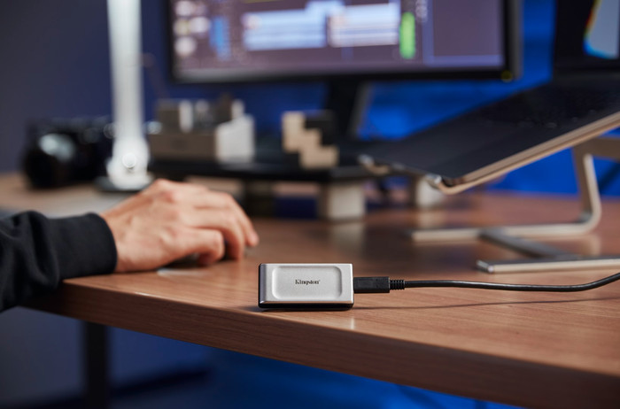 Kingston XS2000 Portable SSD 1 To produit à l'usage