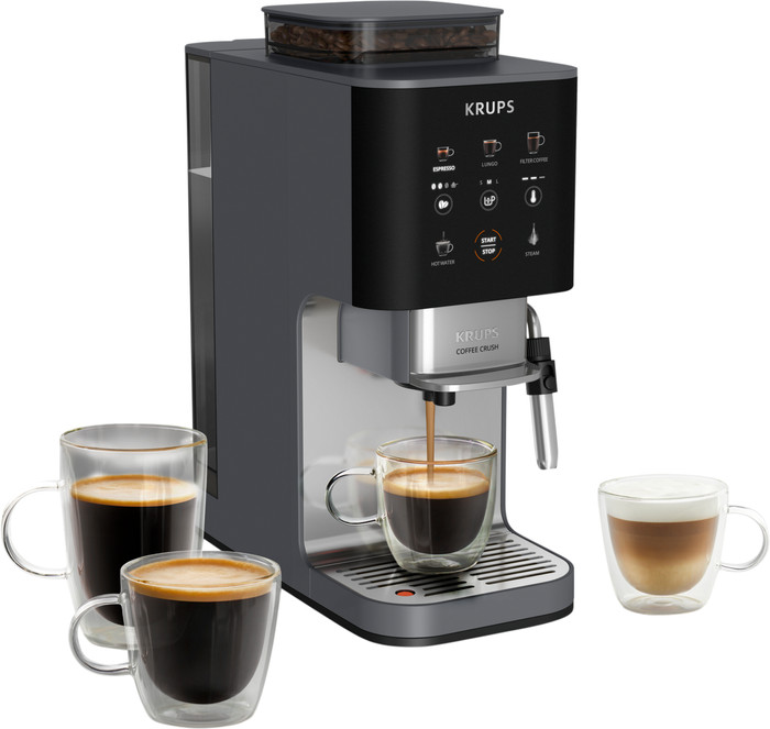 Krups Coffee Crush SA404BB côté gauche