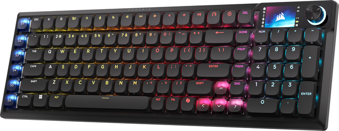 Corsair Vanguard AIR 99 Wireless Gaming Toetsenbord Zwart Azerty rechterkant