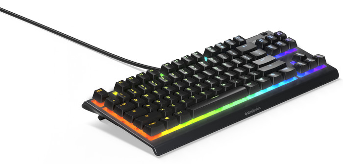 SteelSeries Apex 3 TKL AZERTY left side