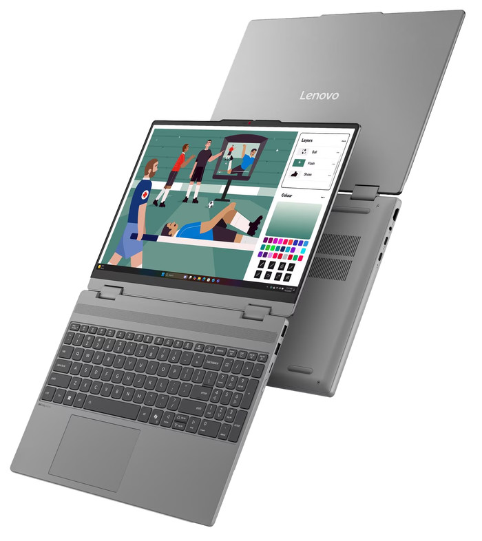 Lenovo IdeaPad 5 2-in-1 OLED Copilot+ 14IPH11 83UG0056MB AZERTY samengesteld product