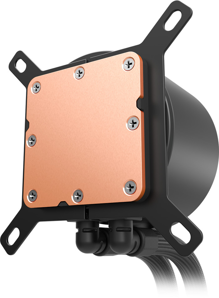 NZXT Kraken Plus 360 V2 - Zwart achterkant