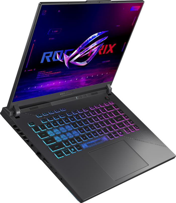 ASUS ROG Strix 16 G614PW-RV006W AZERTY linkerkant
