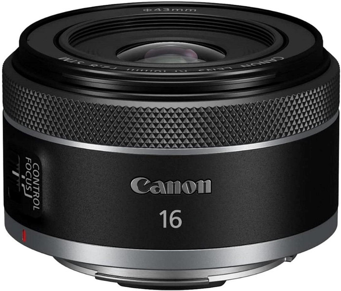 Canon RF 16mm f/2.8 STM top