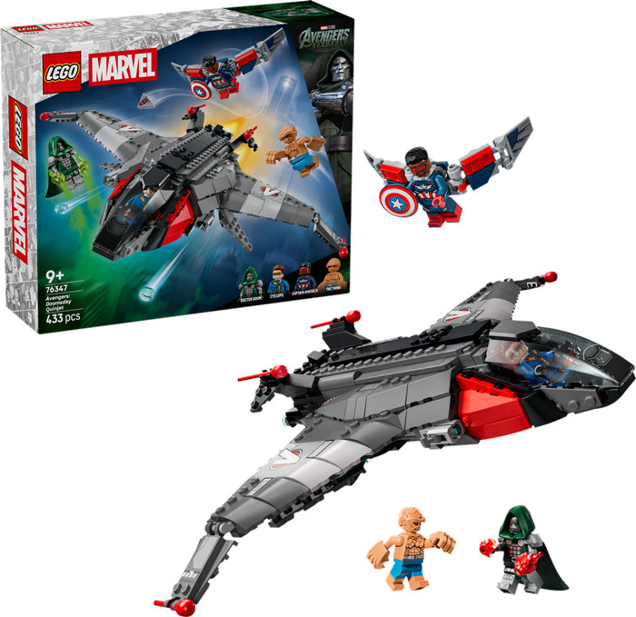 LEGO Marvel - Avengers : Doomsday Le Quinjet 76347 emballage