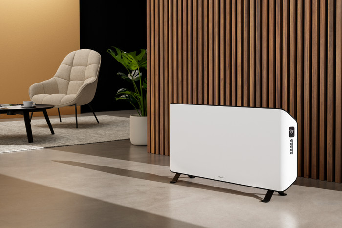 Duux Edge Smart Convector 2000W Wit product in gebruik