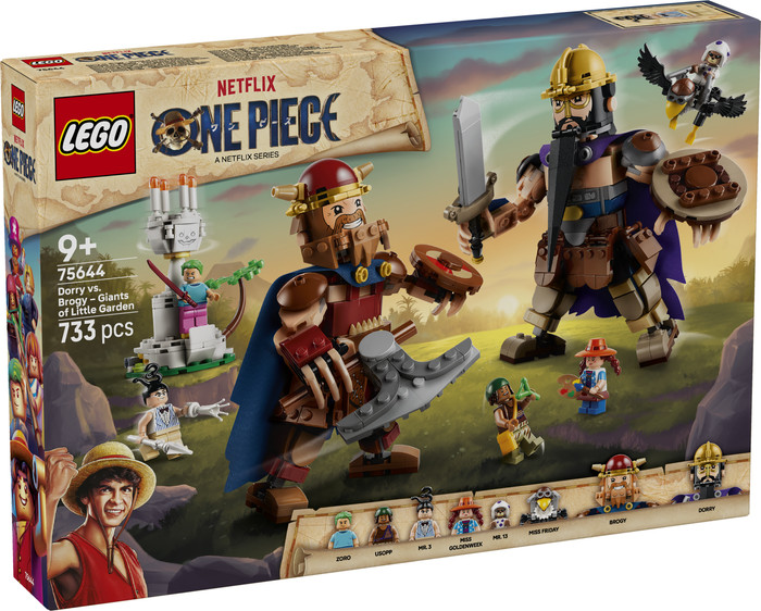LEGO One Piece Dorry vs. Brogy - Reuzen van Kleine Gaarde 75644 verpakking