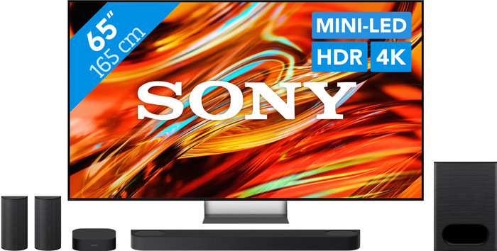 Sony Bravia 7 II True RGB 65" (2026) + Sony Bravia Theatre System 6 Zwart Main Image