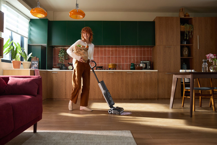 Roborock F25 ACE product in gebruik